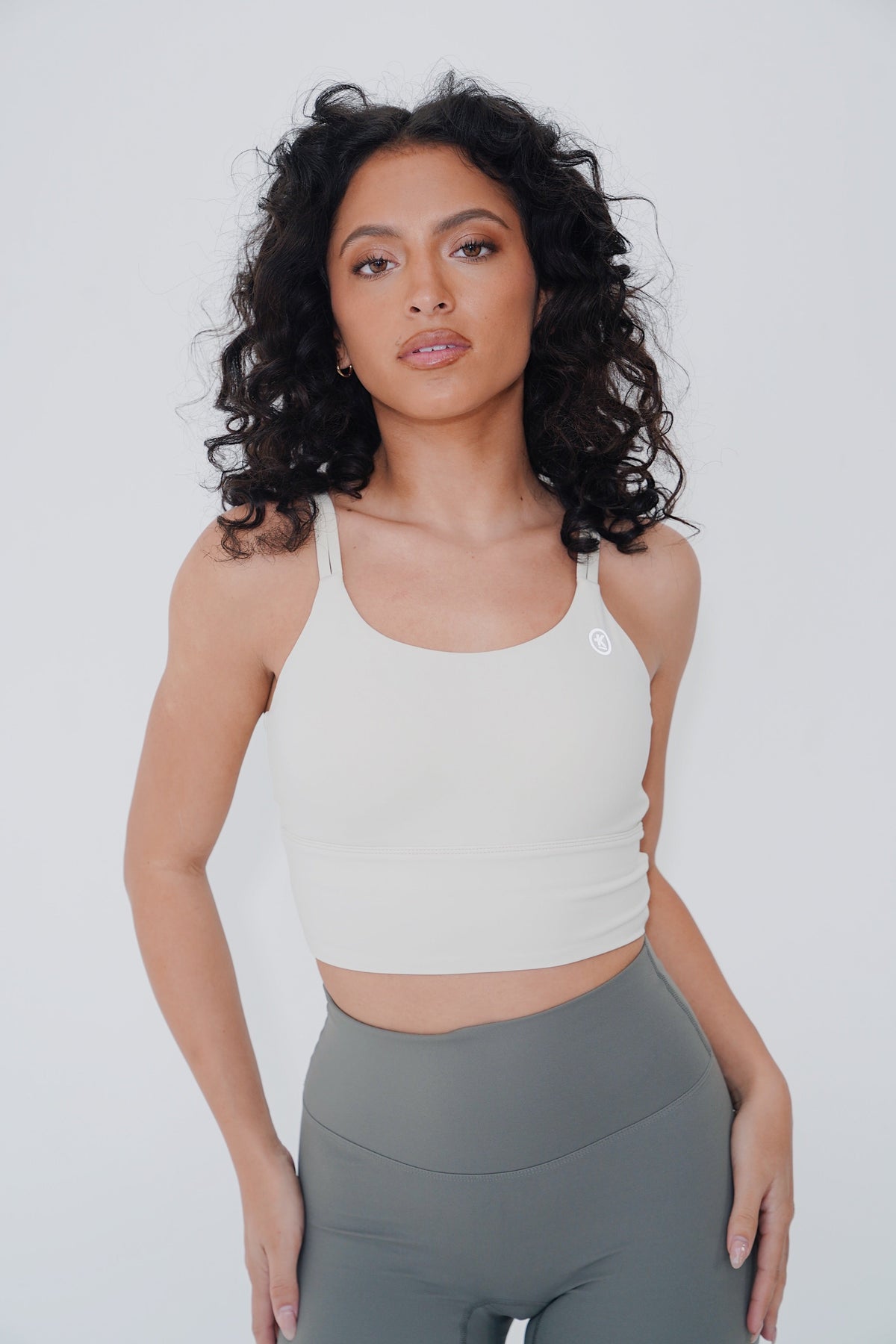 Kimith Women's I Am Confident Cropped Tank