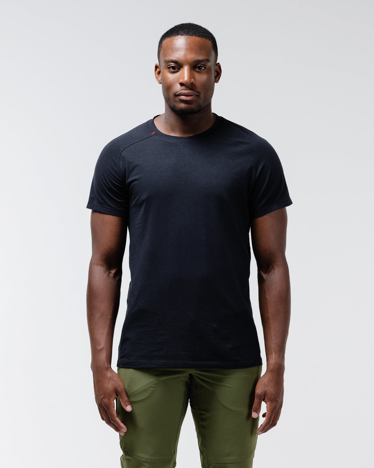 Black Crest Icon Crew T-Shirt