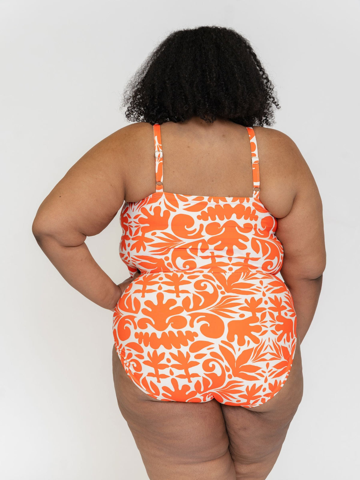 Lime Ricki Terrakotta Bikinihose