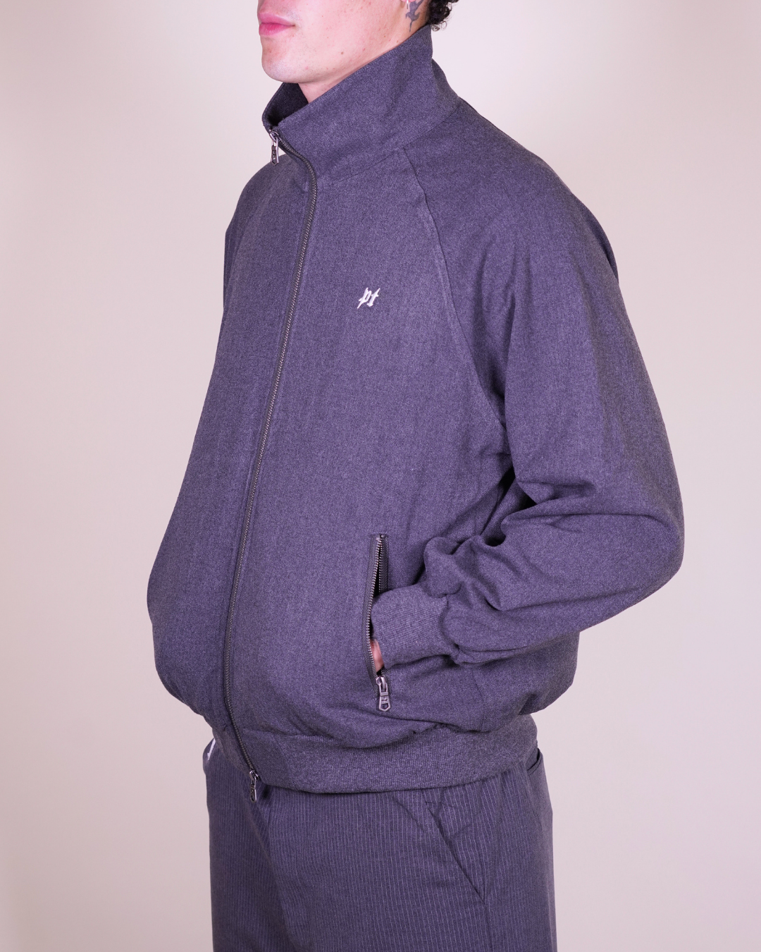 Puppet-Theater Posh Premium-Wolljacke mit Reißverschluss