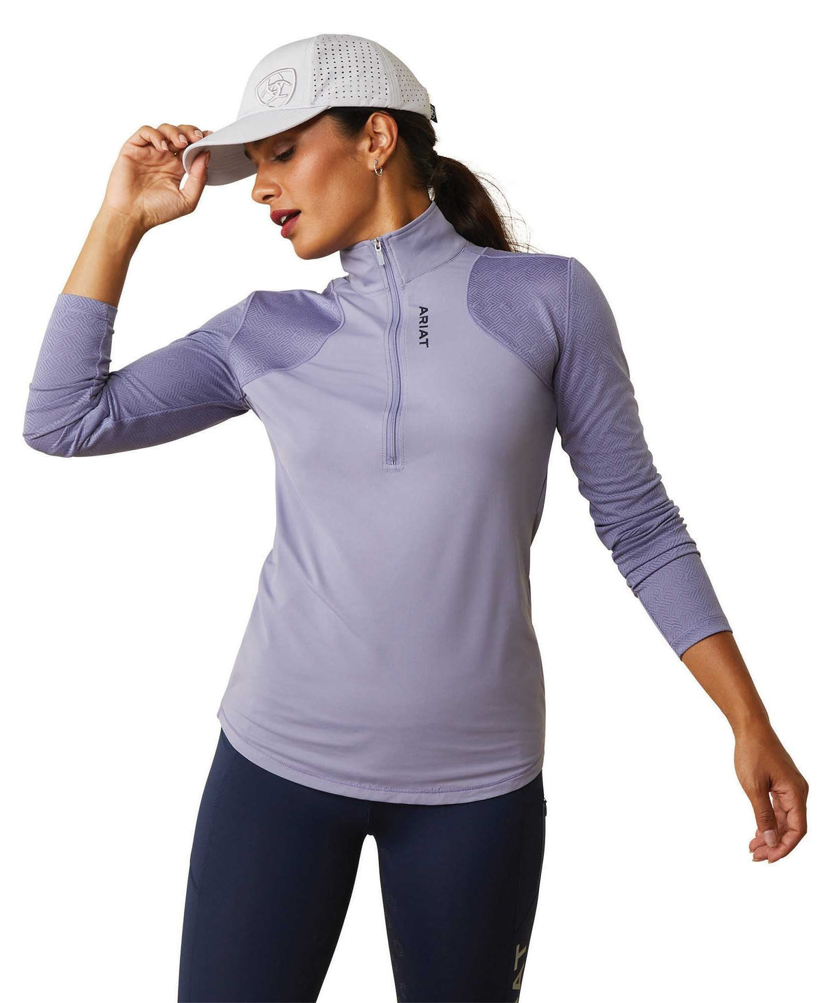 Ariat Women's Breathe 1/4 Zip Performance Baselayer