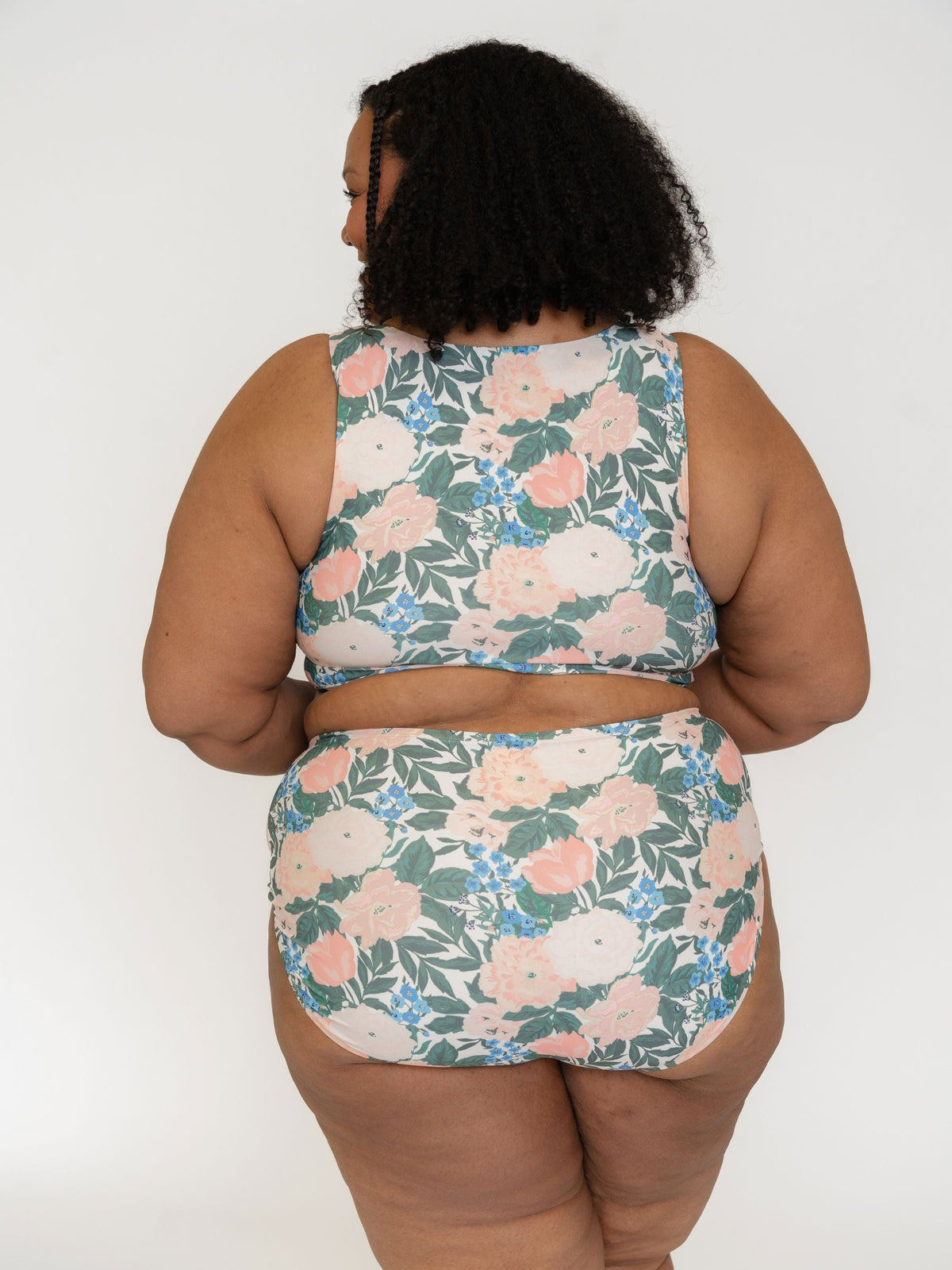 Parte inferior de bikini Bouquet de Lime Ricki