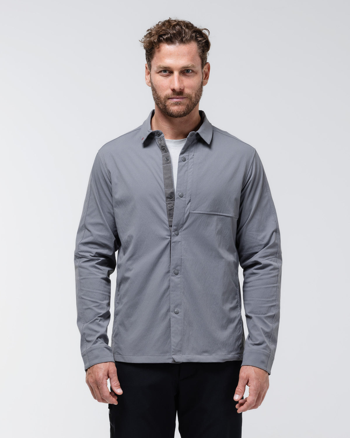 Camisa Refuge para hombre Black Crest