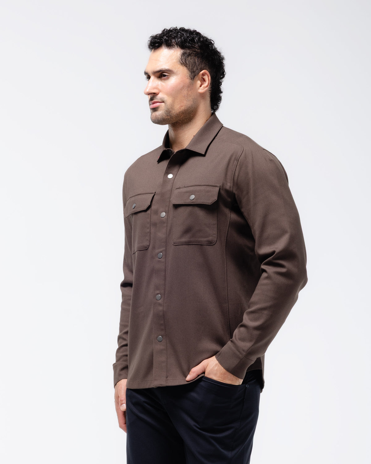 Black Crest Crestline Herrenhemd