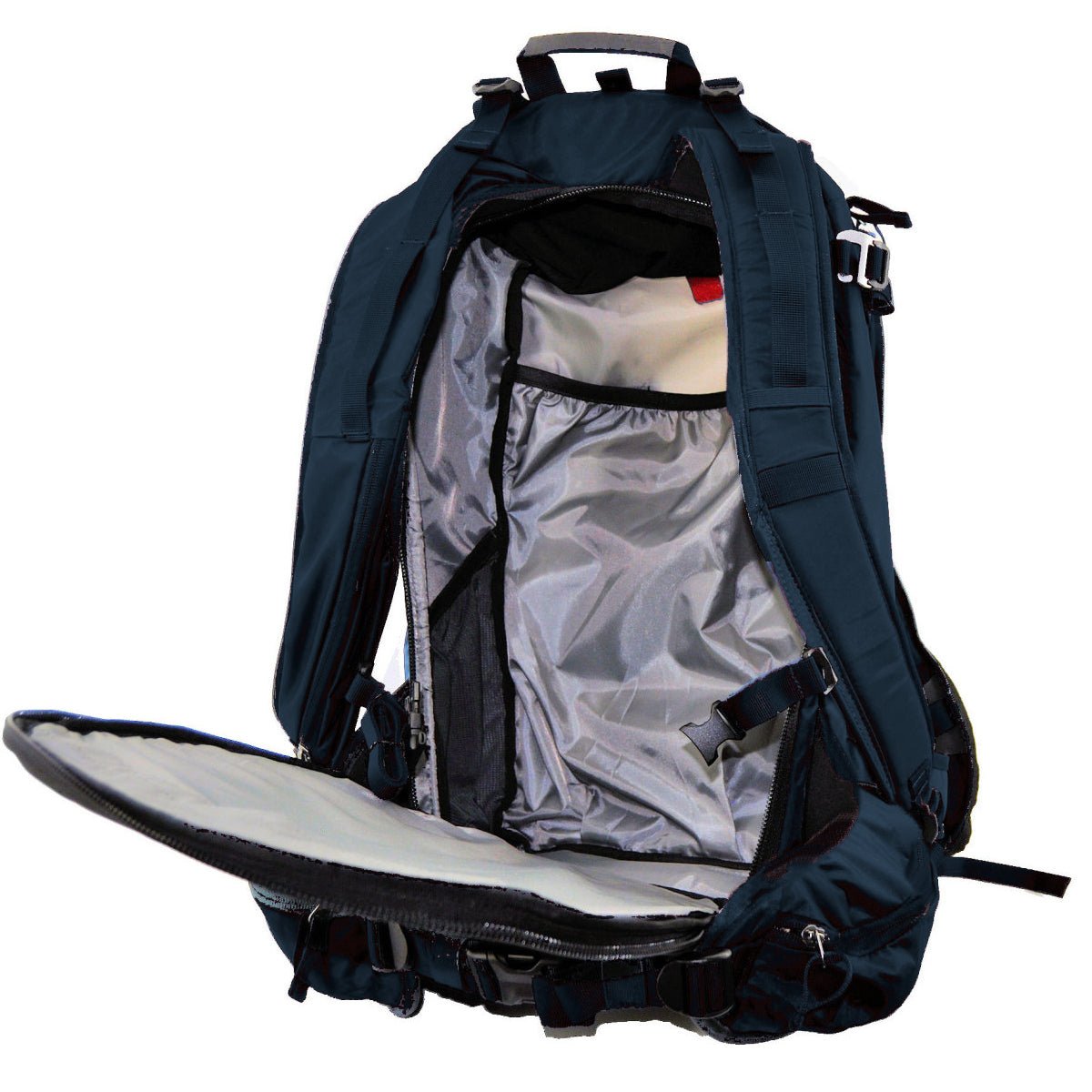Light Hiking Gear 30 Liter Ride Ski Pack Mediterranean