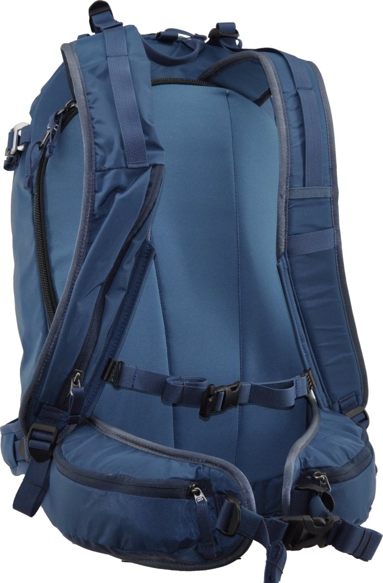 Light Hiking Gear 30 Liter Ride Ski Pack Mediterranean