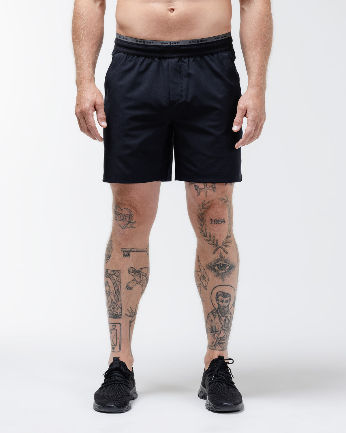 Black Crest Men's Interval Shorts