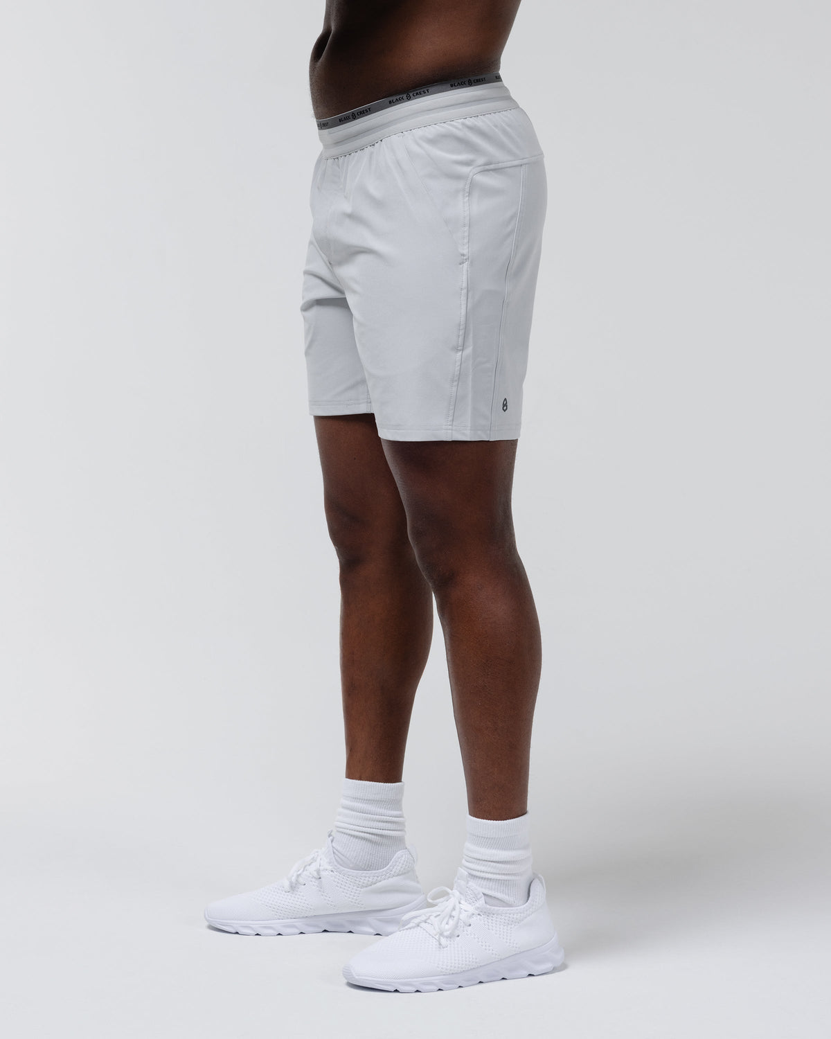 Shorts Interval Black Crest para hombre