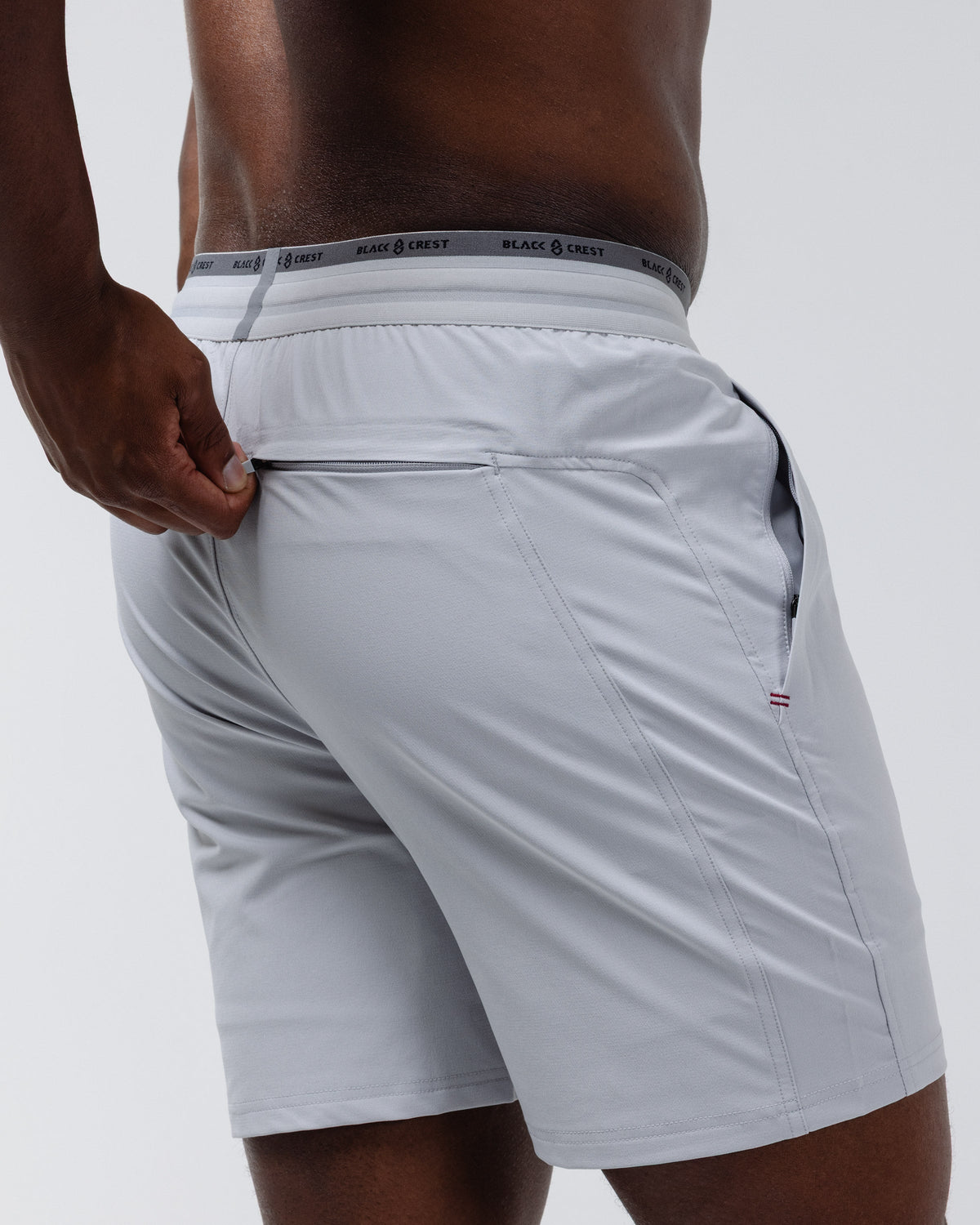 Shorts Interval Black Crest para hombre