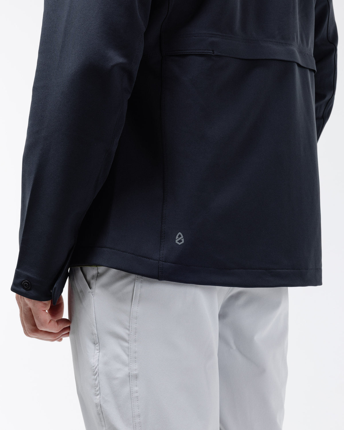 Schwarze Crest Midtown Jacke