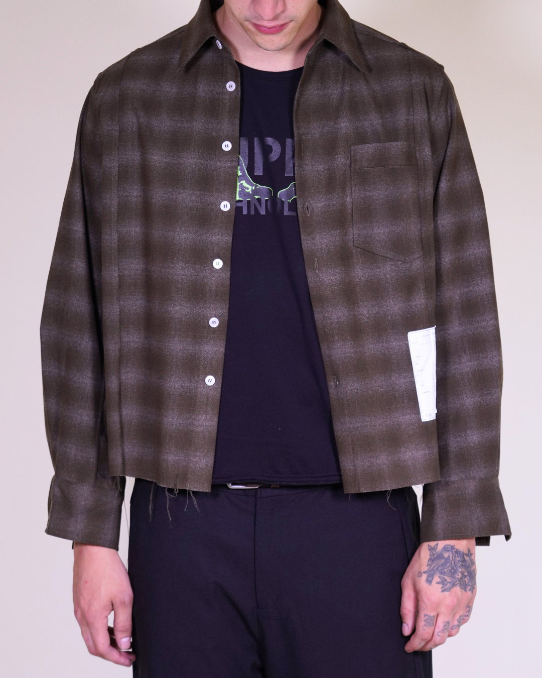Act IV Panel Flannel Shirt for Men and Women