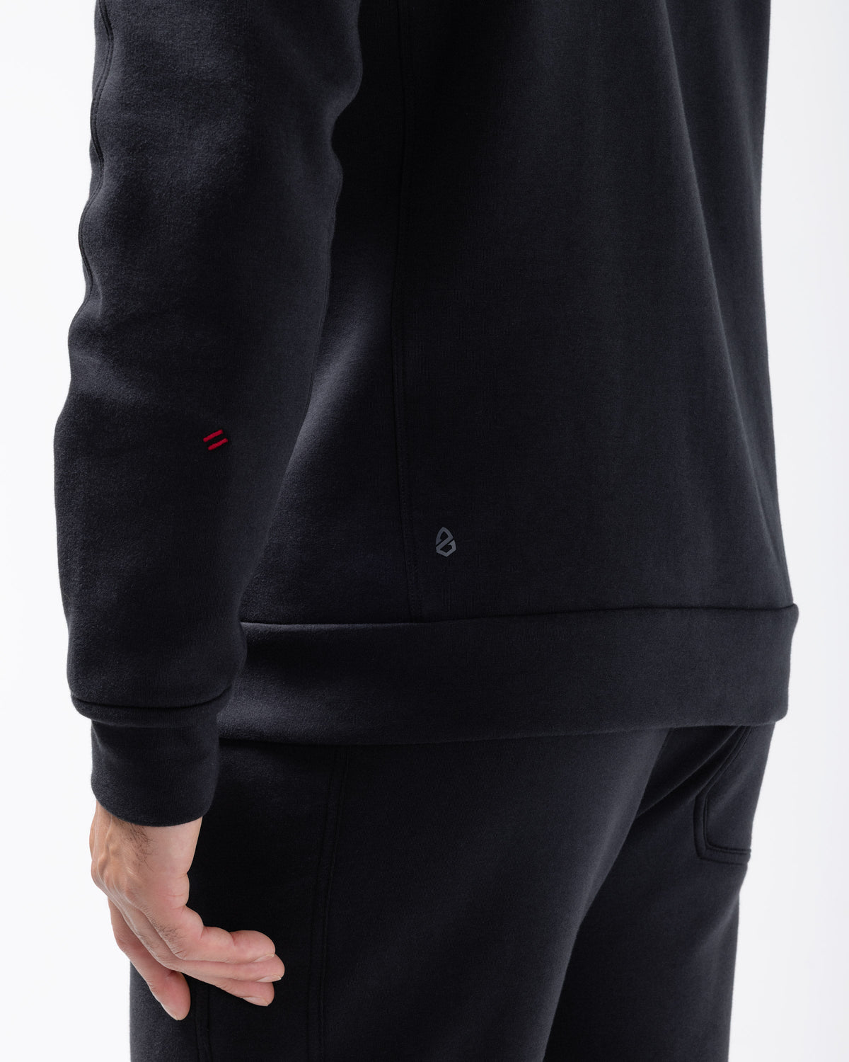 Sudadera con cierre completo Black Crest Velocity