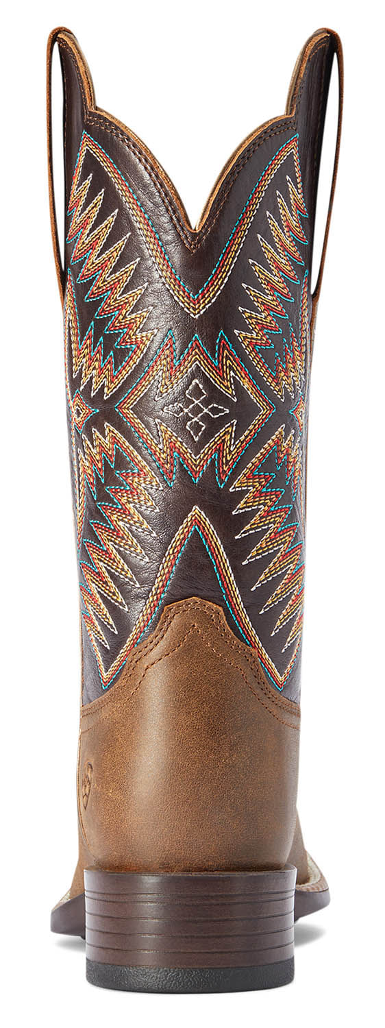 Jeffers - Ariat Women's Odessa StretchFit Western Boot, Fateful Brown - 6.5 - Fateful Brown