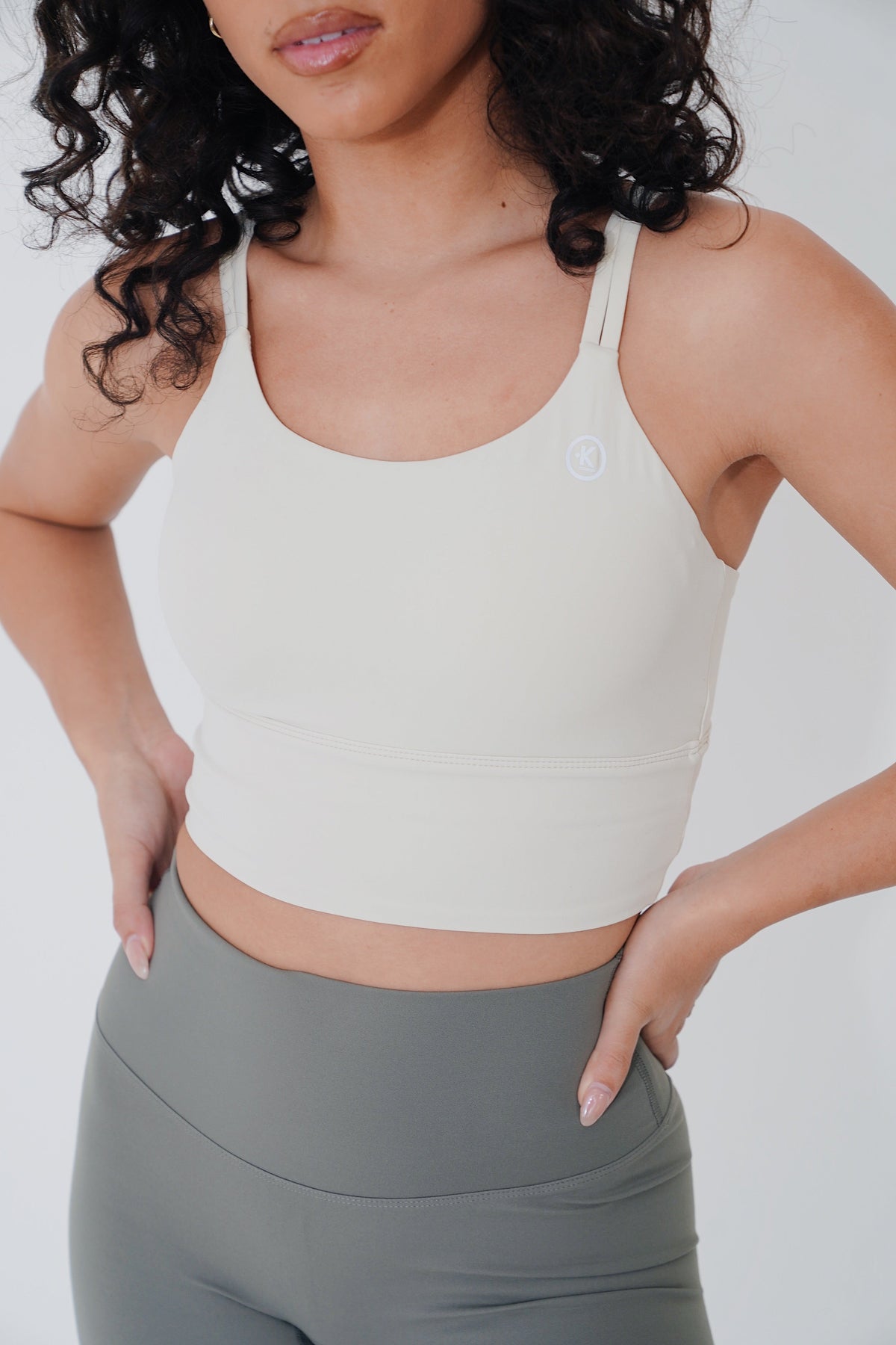 Kimith Women's I Am Confident Cropped Tank