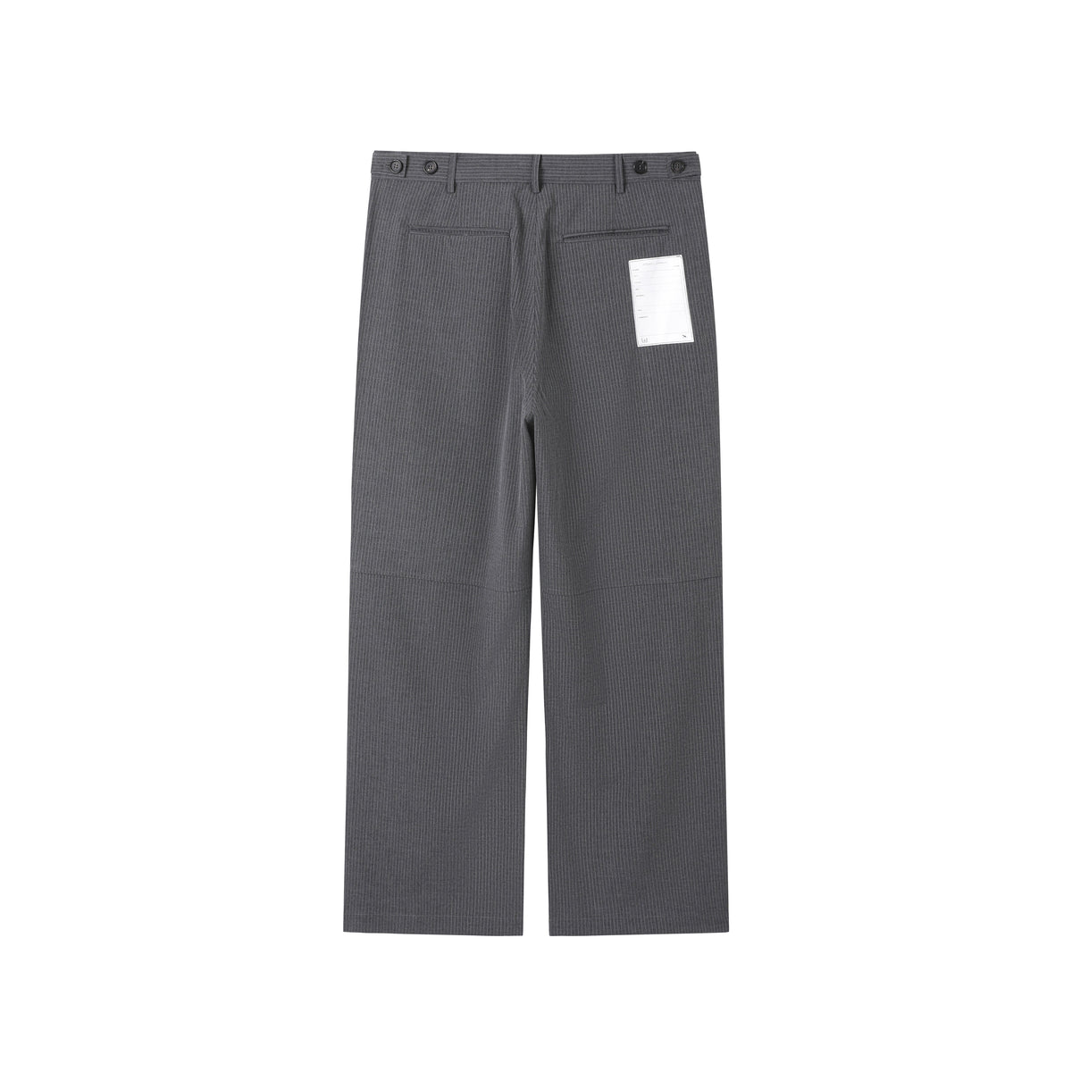 Pantalones con pliegues Puppet Theater en lana a rayas