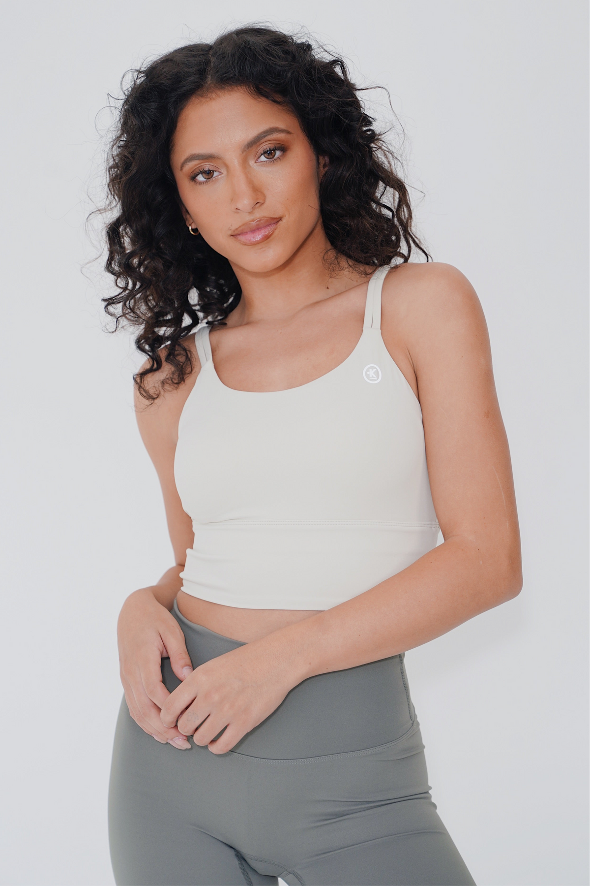 Kimith Women's I Am Confident Cropped Tank