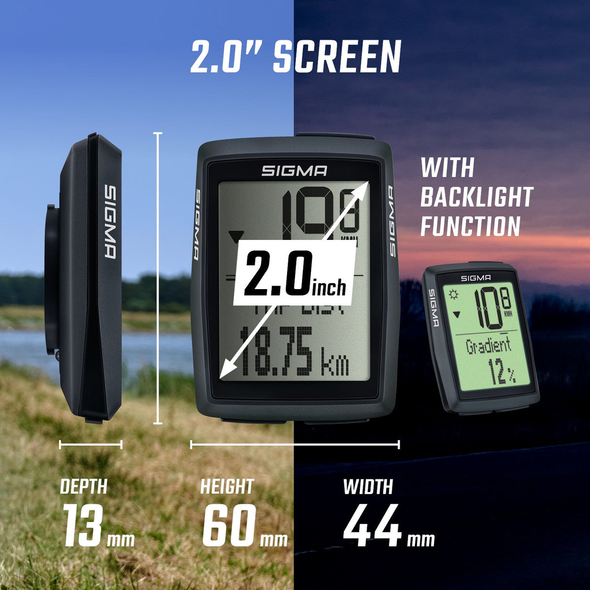 ZEITBIKE - Sigma BC 14.0 Cyclecomputer - View 4