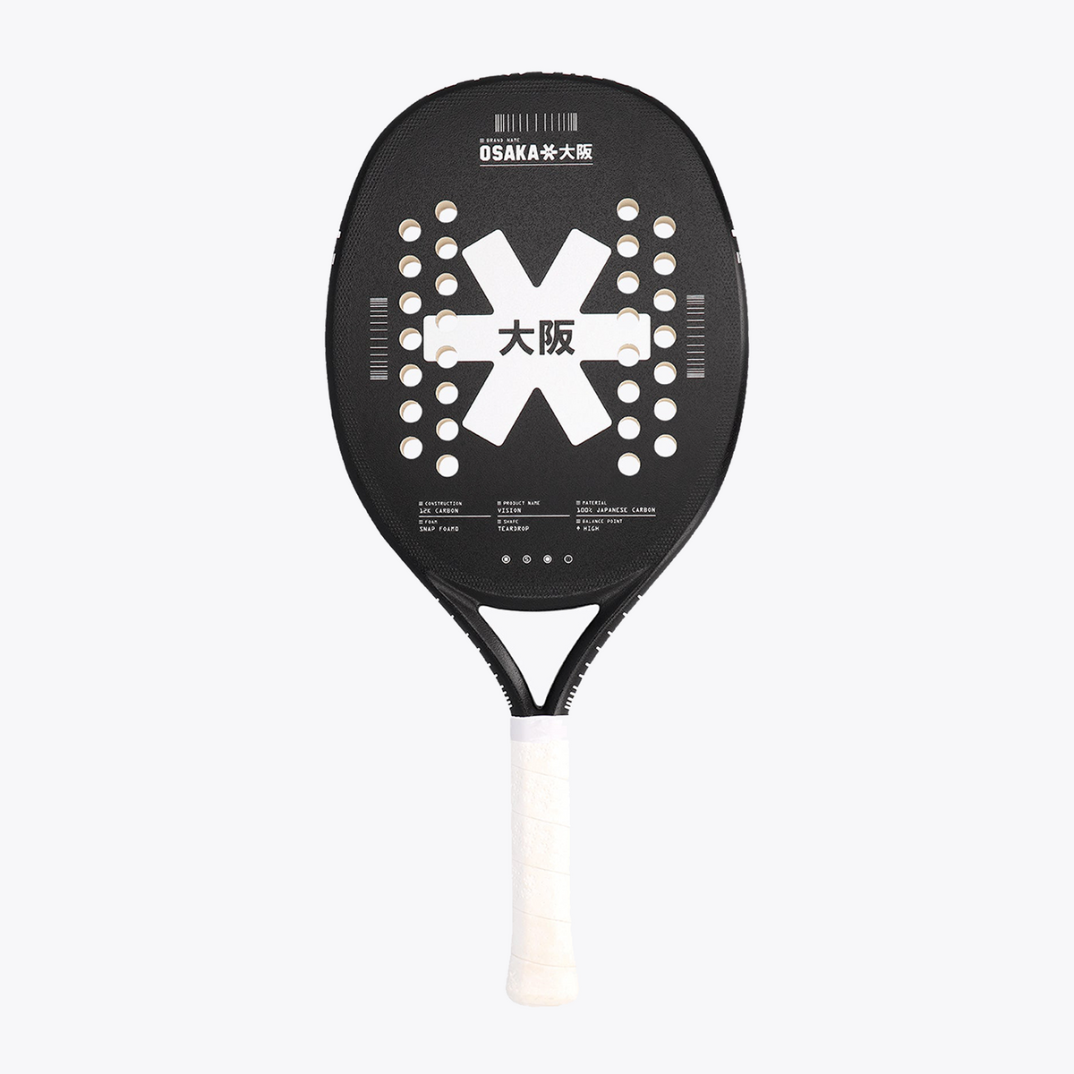 USA B2C OSAKA WORLD - Beach Tennis Racket - Vision - White