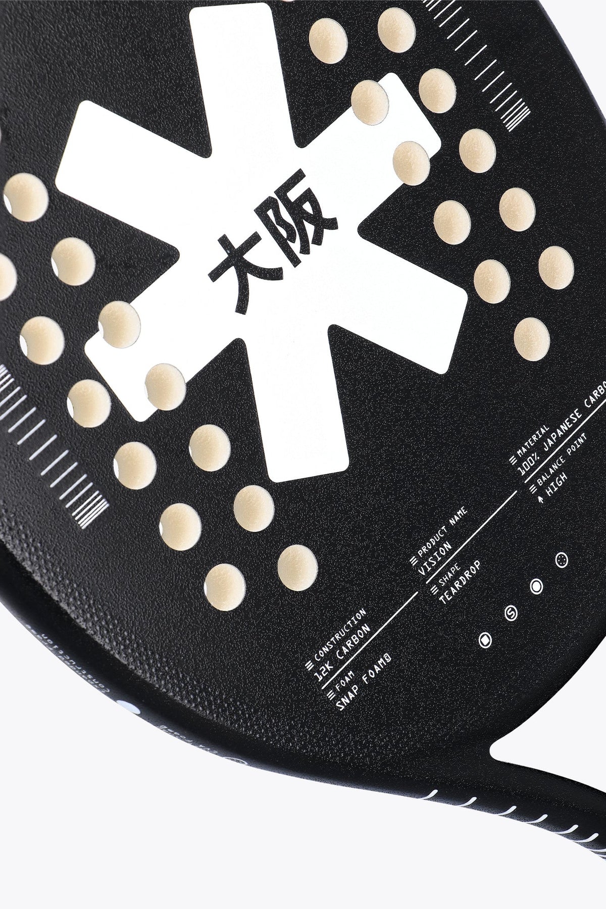 USA B2C OSAKA WORLD - Osaka Vision Beach Tennis Racket - View 3