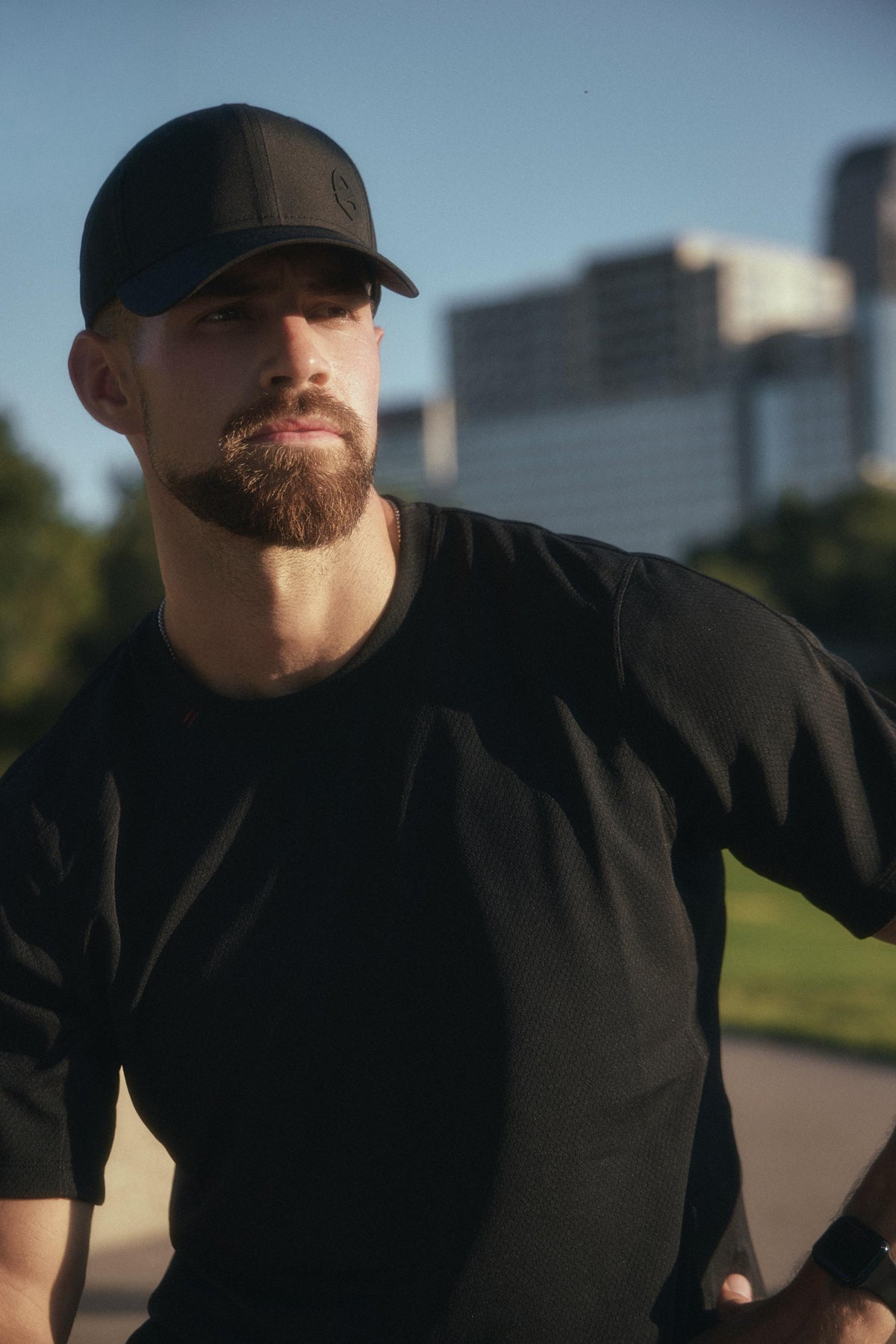 Black Crest - Black Crest Icon Athletic Hat Performance Cap - View 4