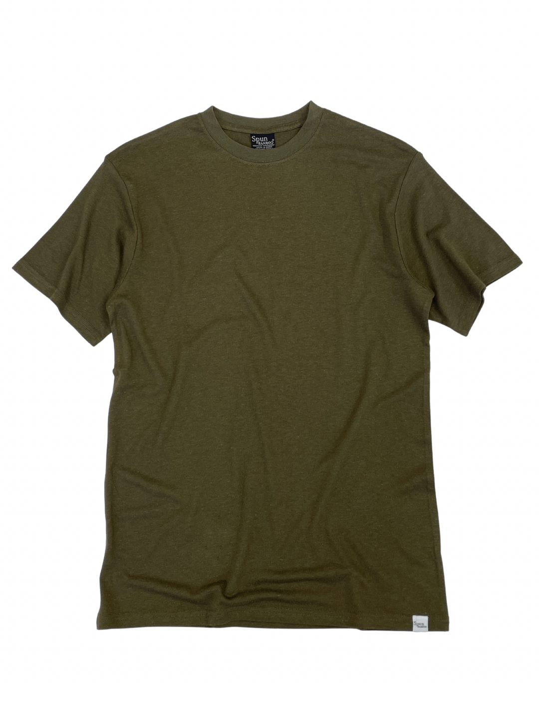 Camiseta de cuello redondo de bambú