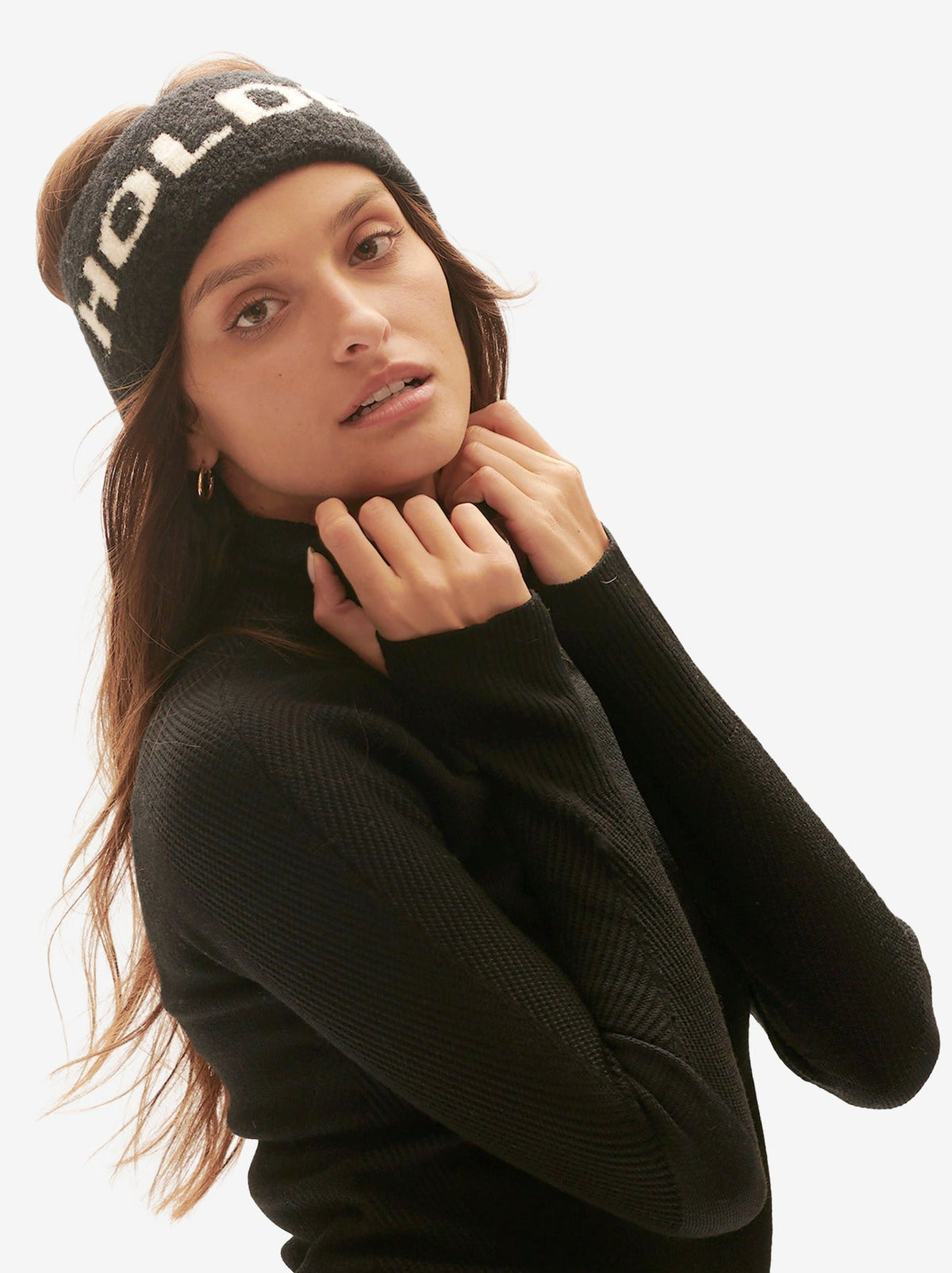 Holden Outerwear - Boucle Headband - Black - BLACK - One Size - View 3