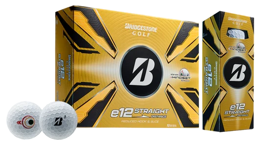 Bridgestone E12 Straight Golfbälle