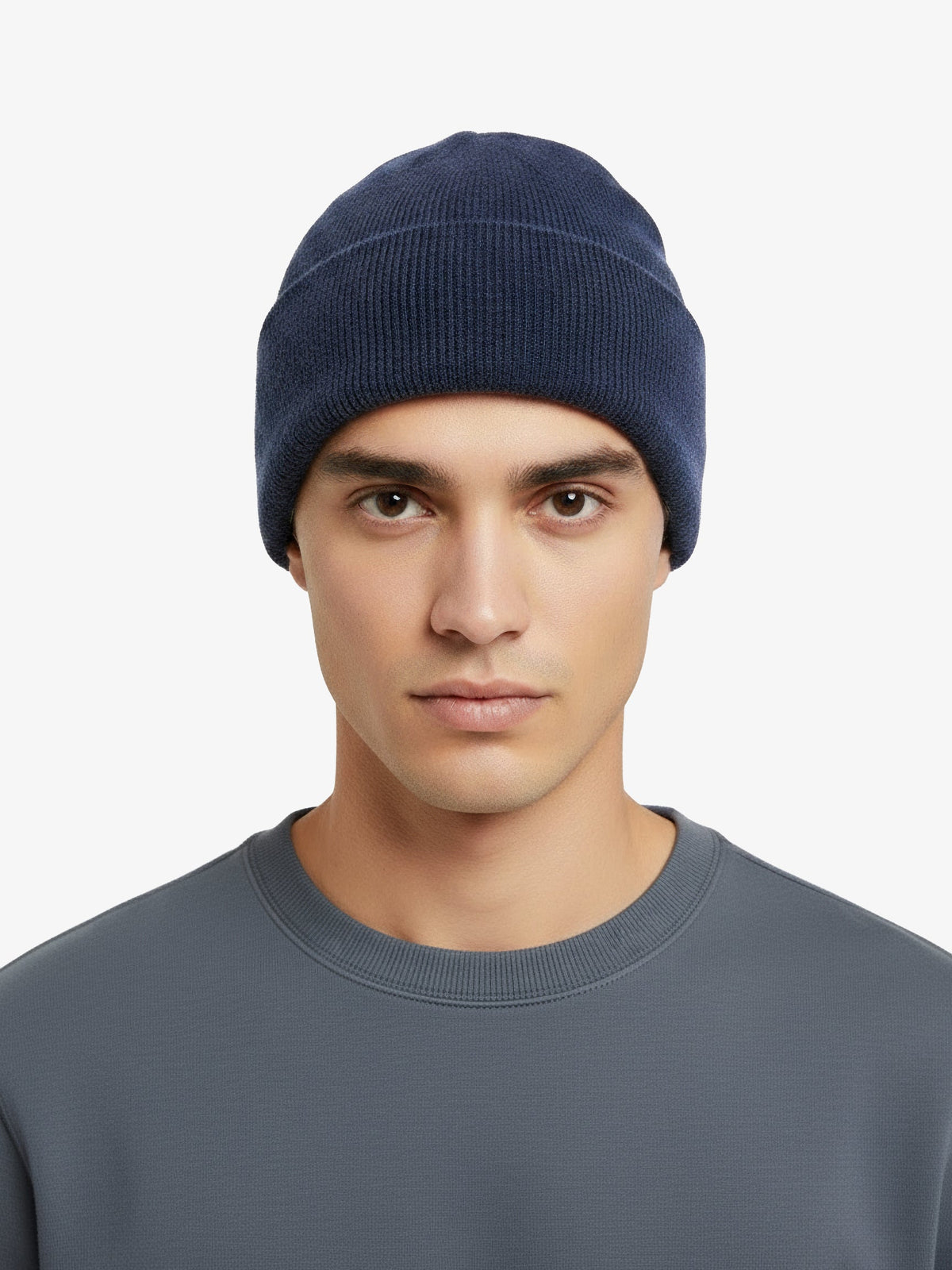Holden Outerwear - Cashmere Cuff Beanie - Carbon Blue - CARBON BLUE - One Size - View 3