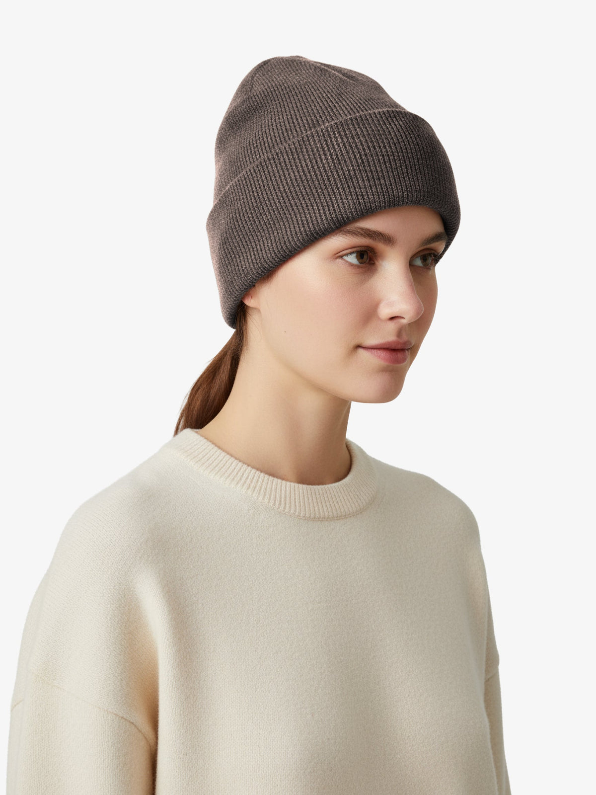Holden Outerwear - Cashmere Cuff Beanie - Desert Taupe - DESERT TAUPE - One Size - View 3