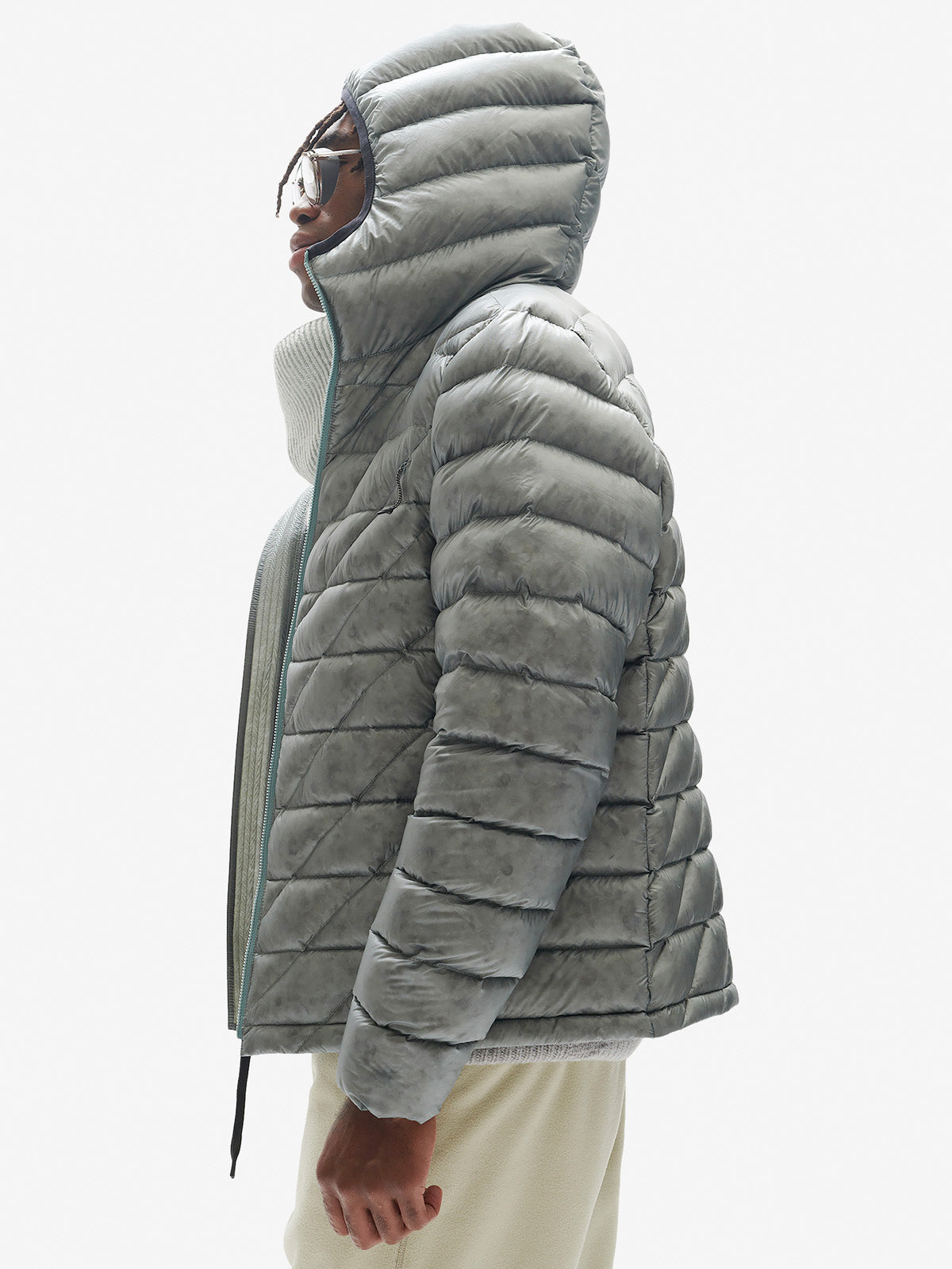 Holden Outerwear Packbare Daunenjacke - Schiefergrau