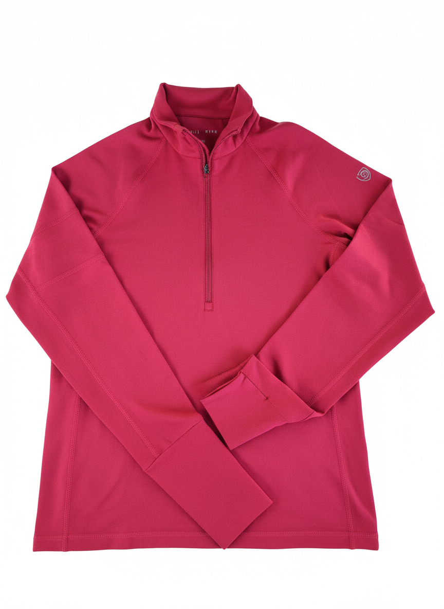 Goal Five Foudy Mid-Weight Long Sleeve Half Zip Top