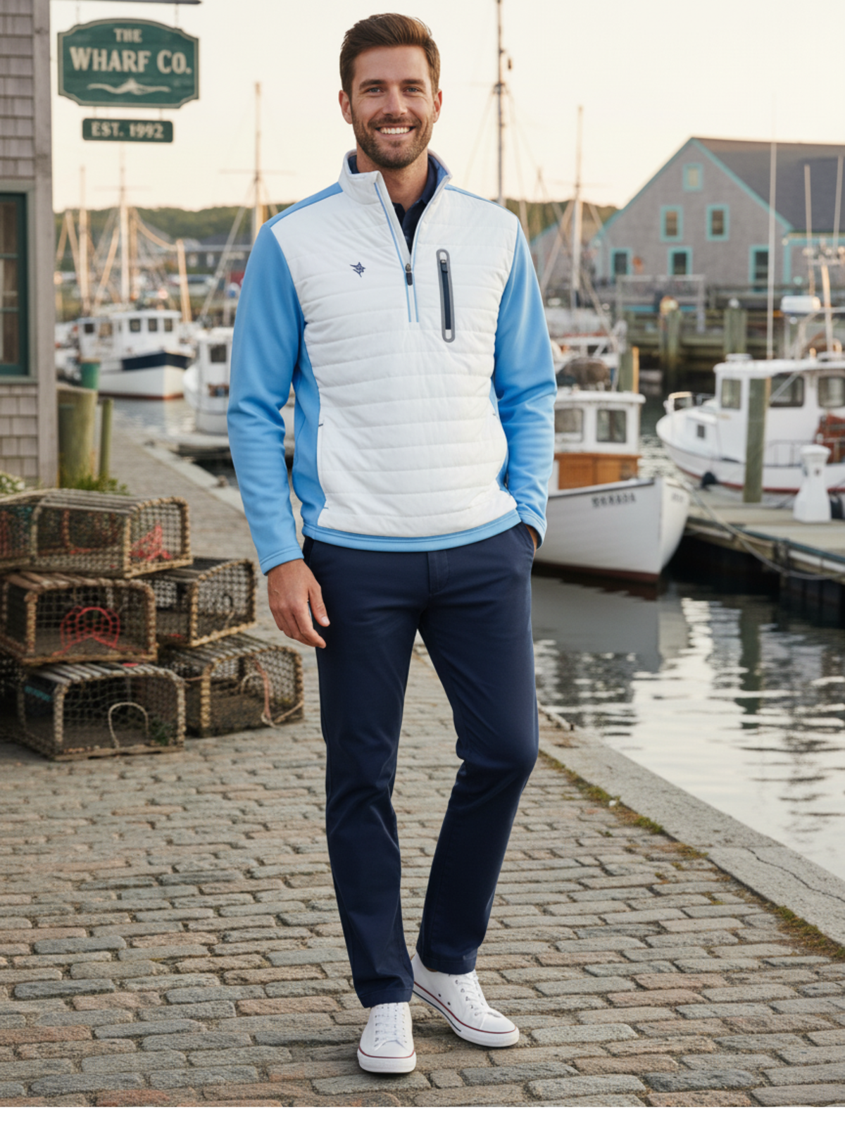 Couche technique Hampton Pullover de White Water Life