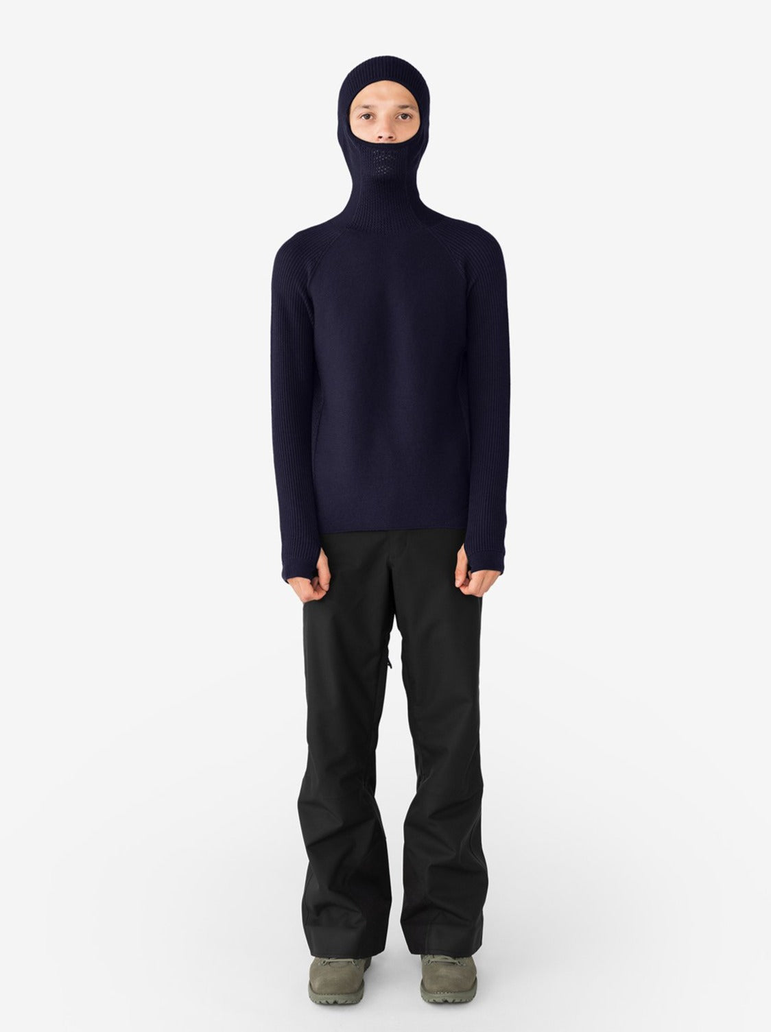 Holden Outerwear Balaclava-Pullover - Carbonblau