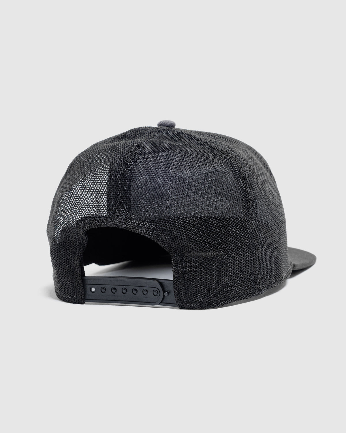 Black Crest - Black Crest Leather Patch Trucker Hat - View 3