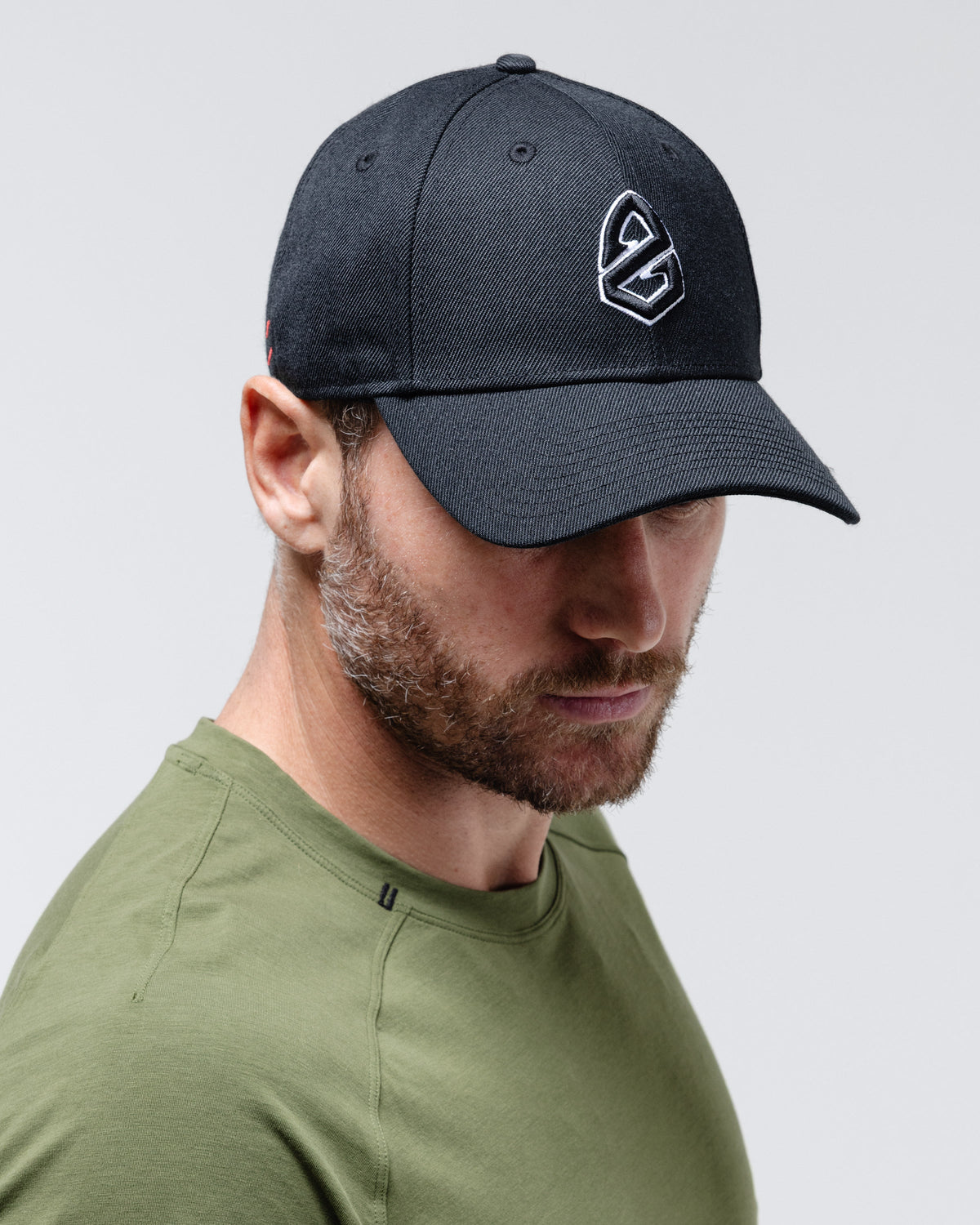 Schwarze Crest Signature Logo-Kappe