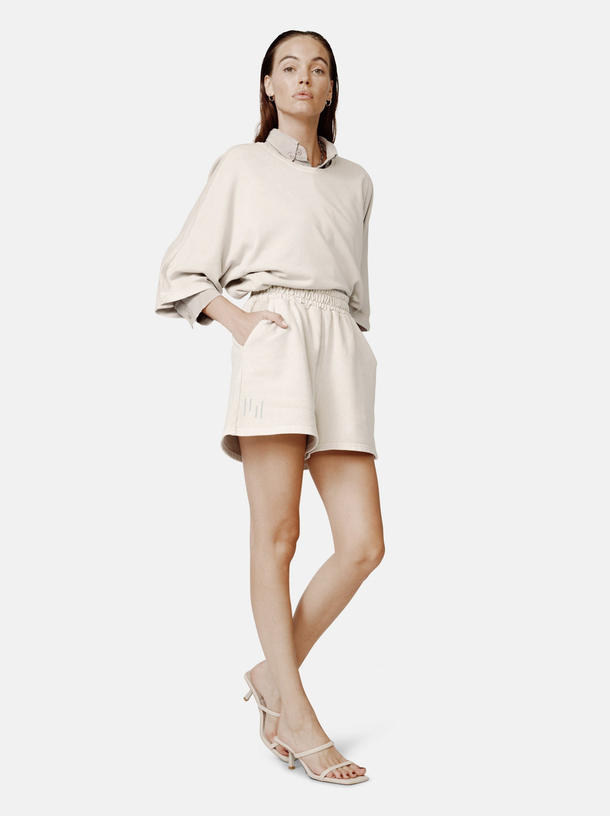 Holden Outerwear French Terry Lounge-Shorts - Hay