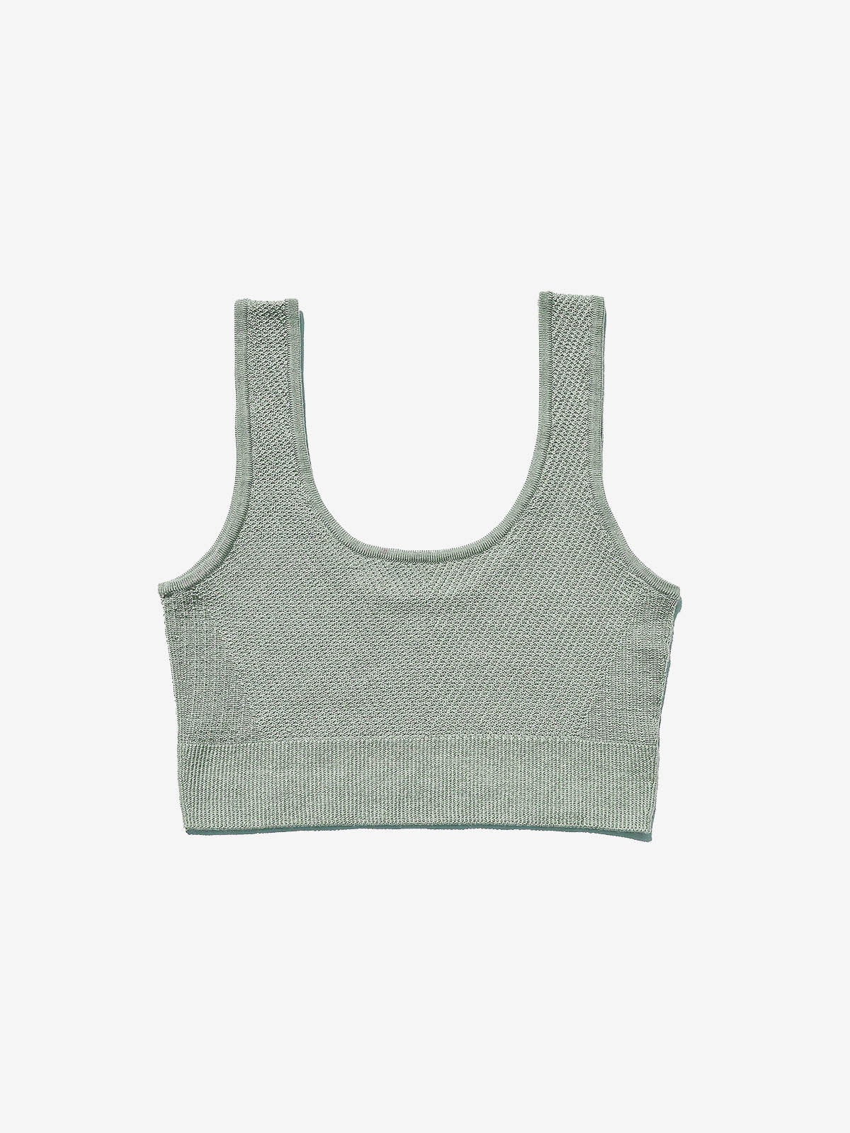 Holden Outerwear Nahtloses Bralette in Salbei