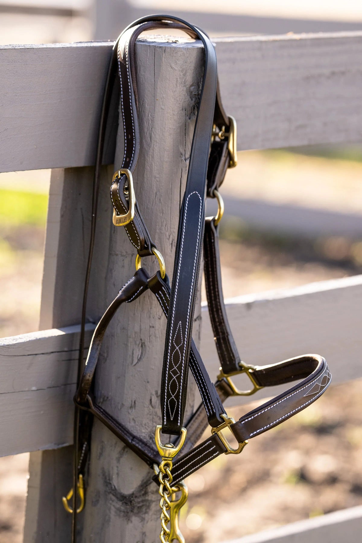 Huntley Equestrian Lederführstrick