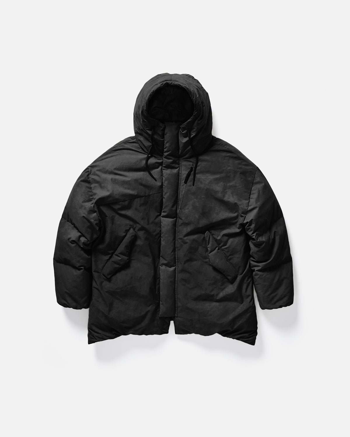 Holden Outerwear Langer Daunenparka in Schwarz