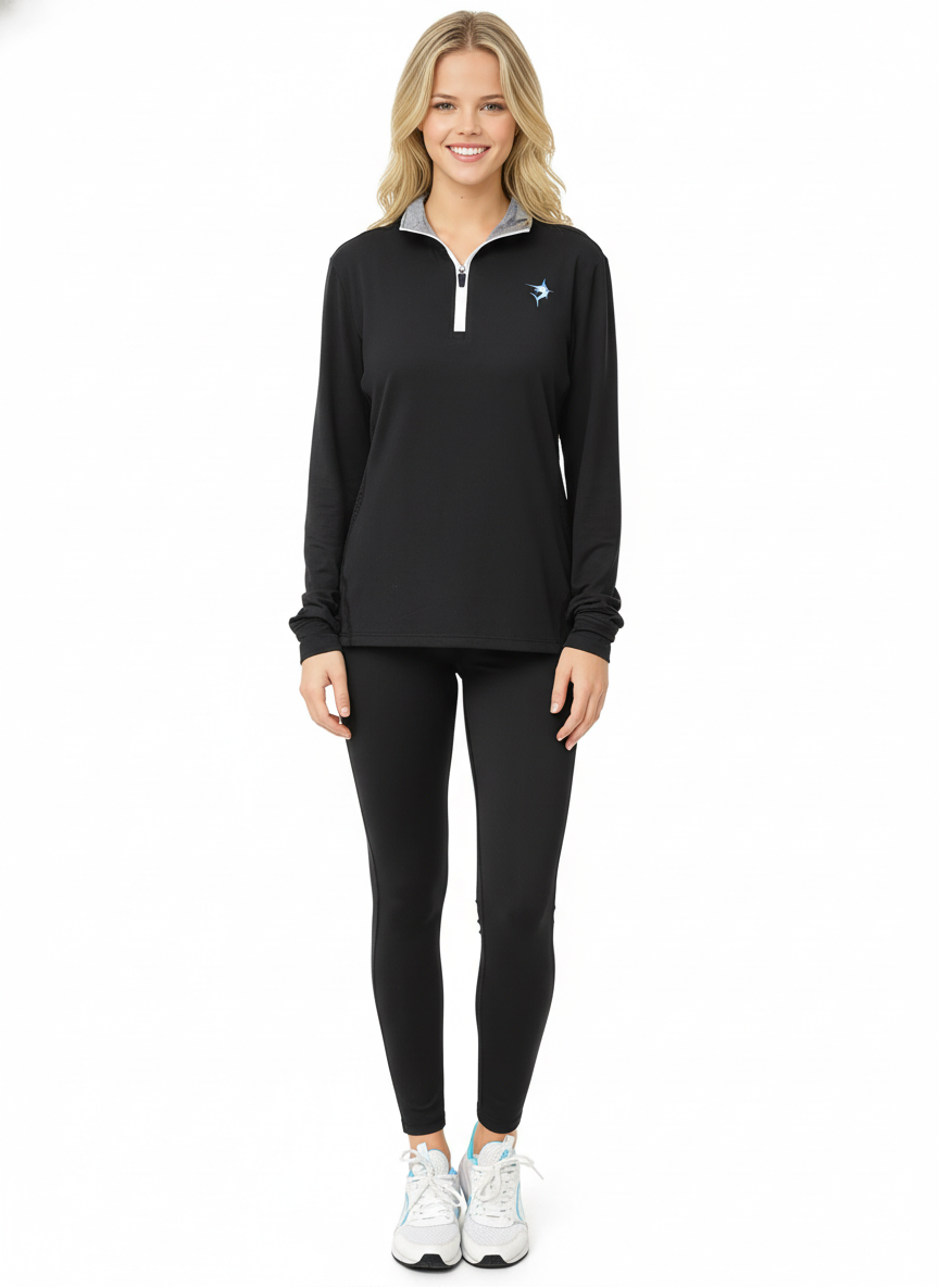 Pullover de alto rendimiento Monterey Quarter Zip de White Water Life