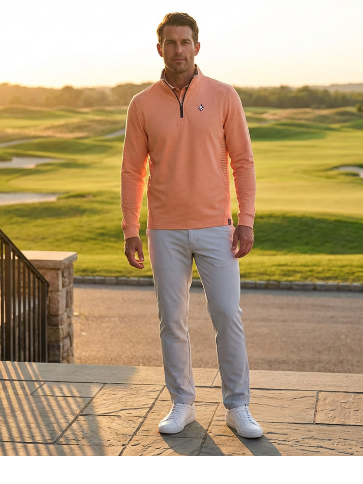 White Water Life Monterey Performance Quarter Zip