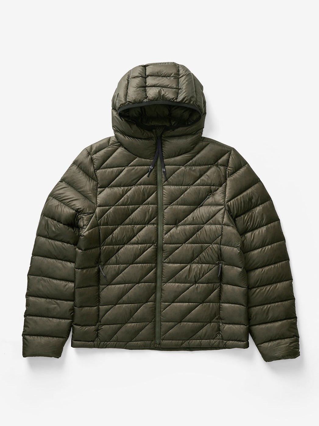 Holden Outerwear Packbare Daunenjacke - Steingrün