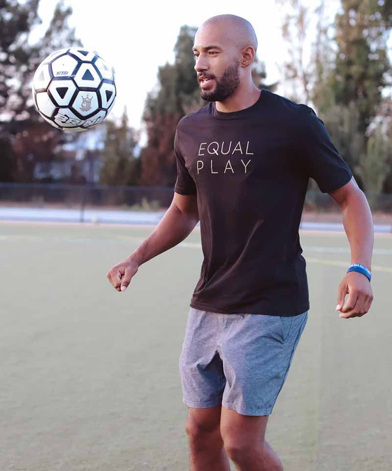 Goal Five Equal Play Men's Athletic T Shirt