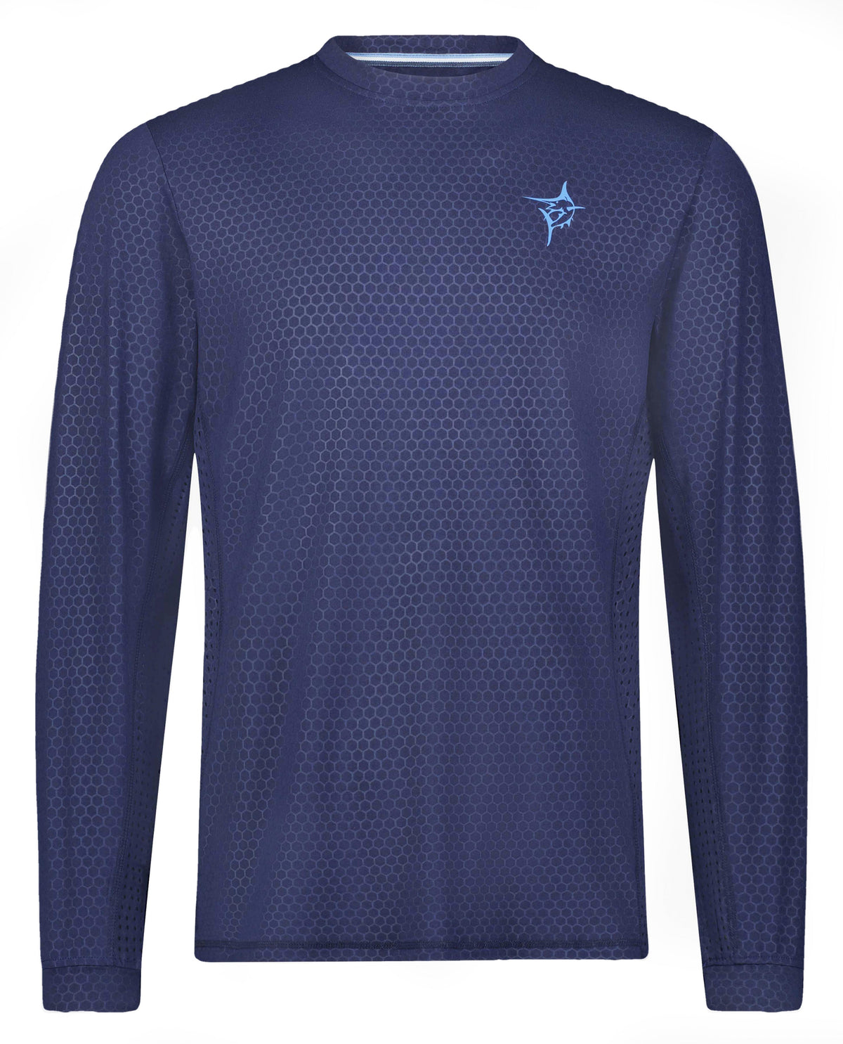 White Water Life NautiFlex Performance Tee Slate Blue