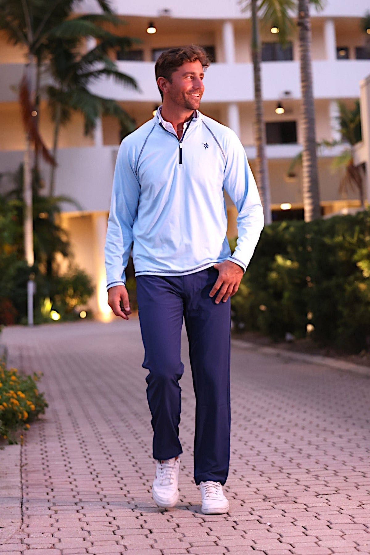 Pull zippé New Harbor White Water Life - Confort absolu