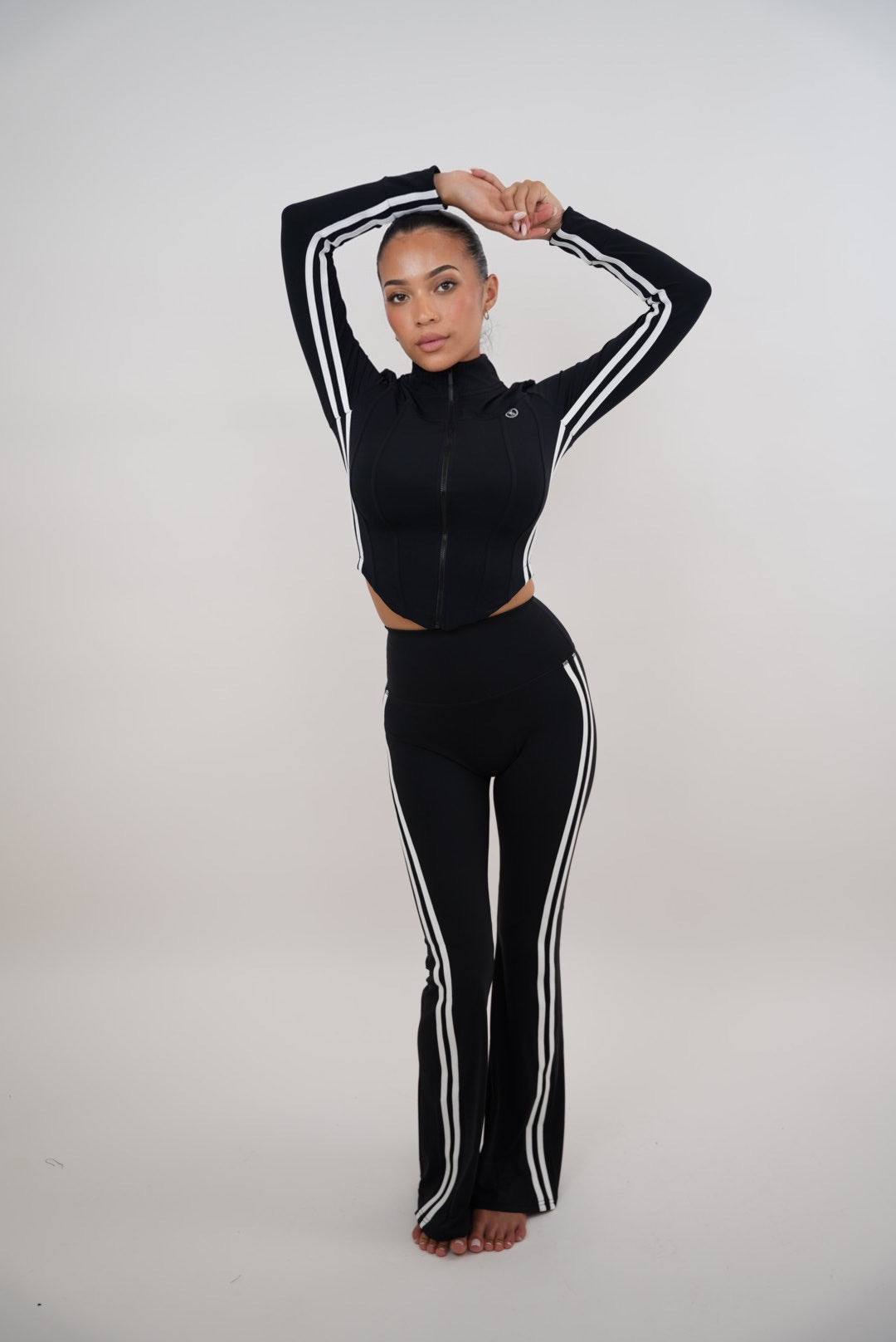 Kimith Women's I Am Motivated Flare Pants