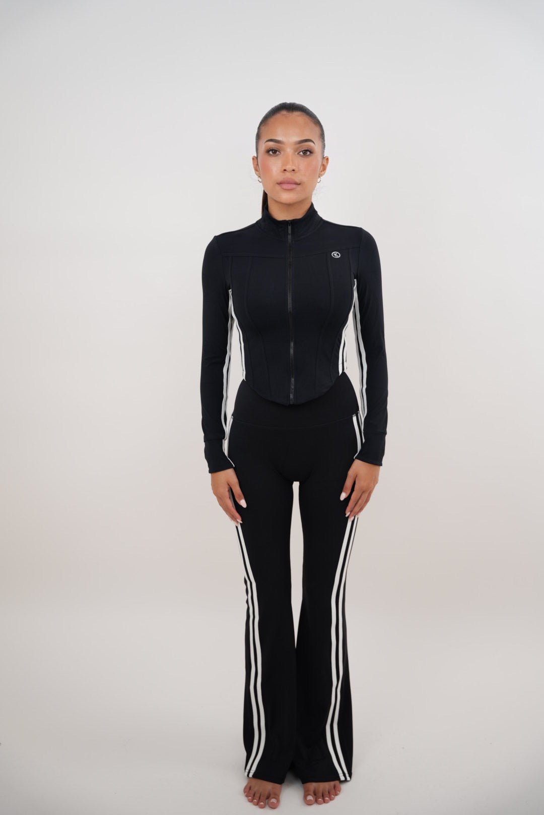 Kimith Women's I Am Motivated Flare Pants