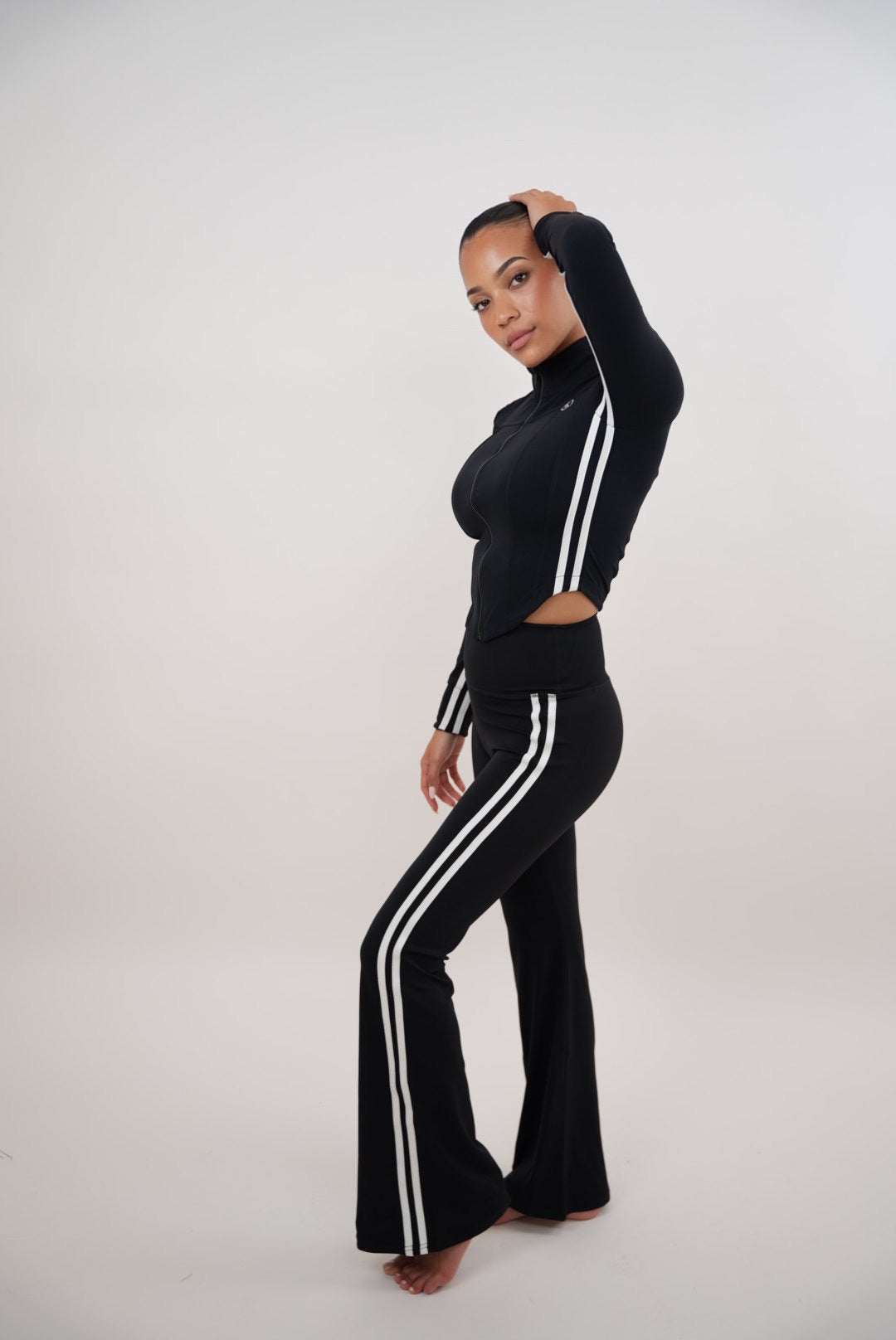 Kimith Women's I Am Motivated Flare Pants