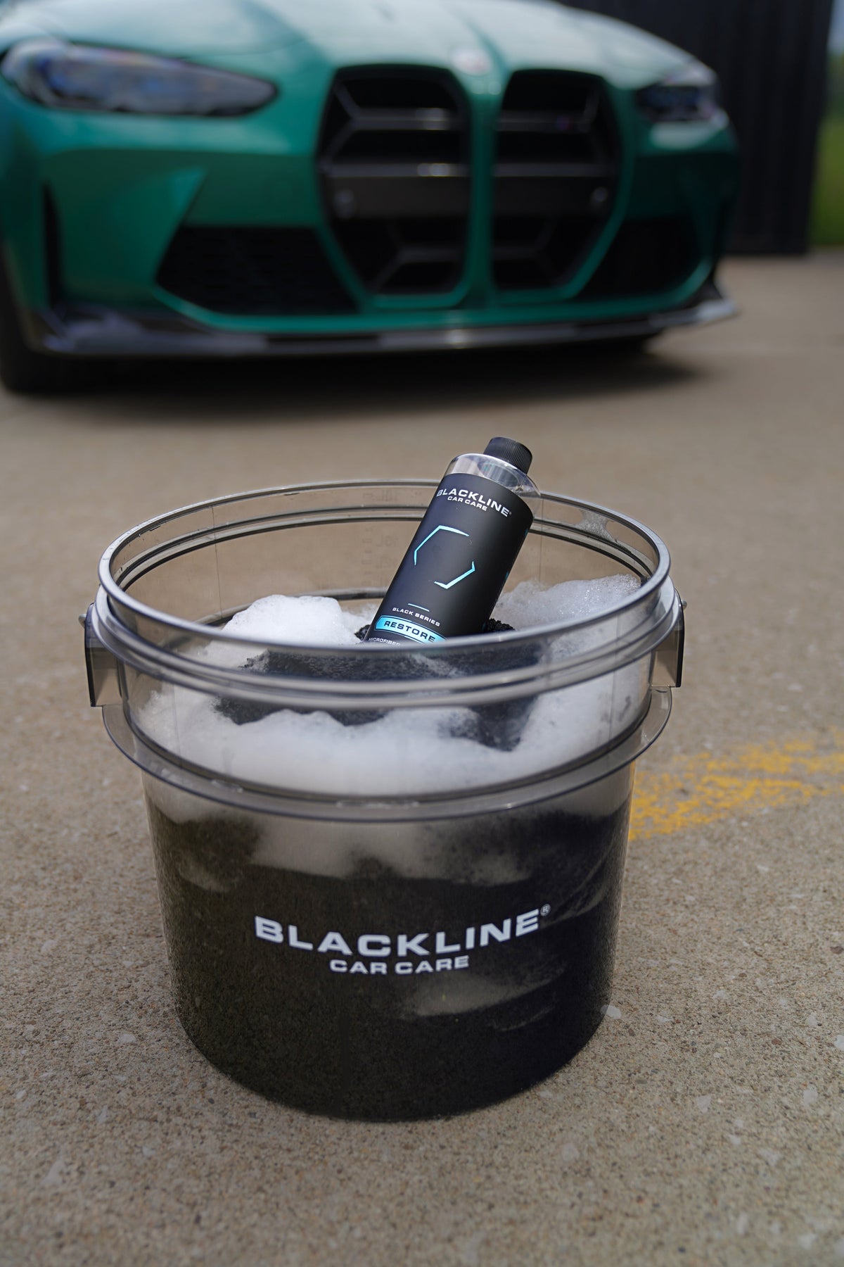 Blackline Car Care Restore Mikrofasertuch-Waschmittel