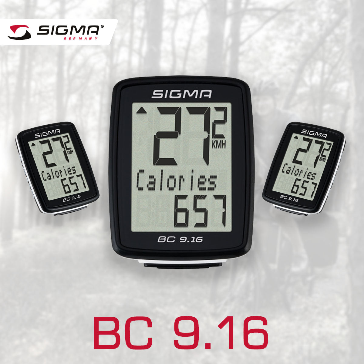 Sigma BC 9.16 ATS Fahrradcomputer